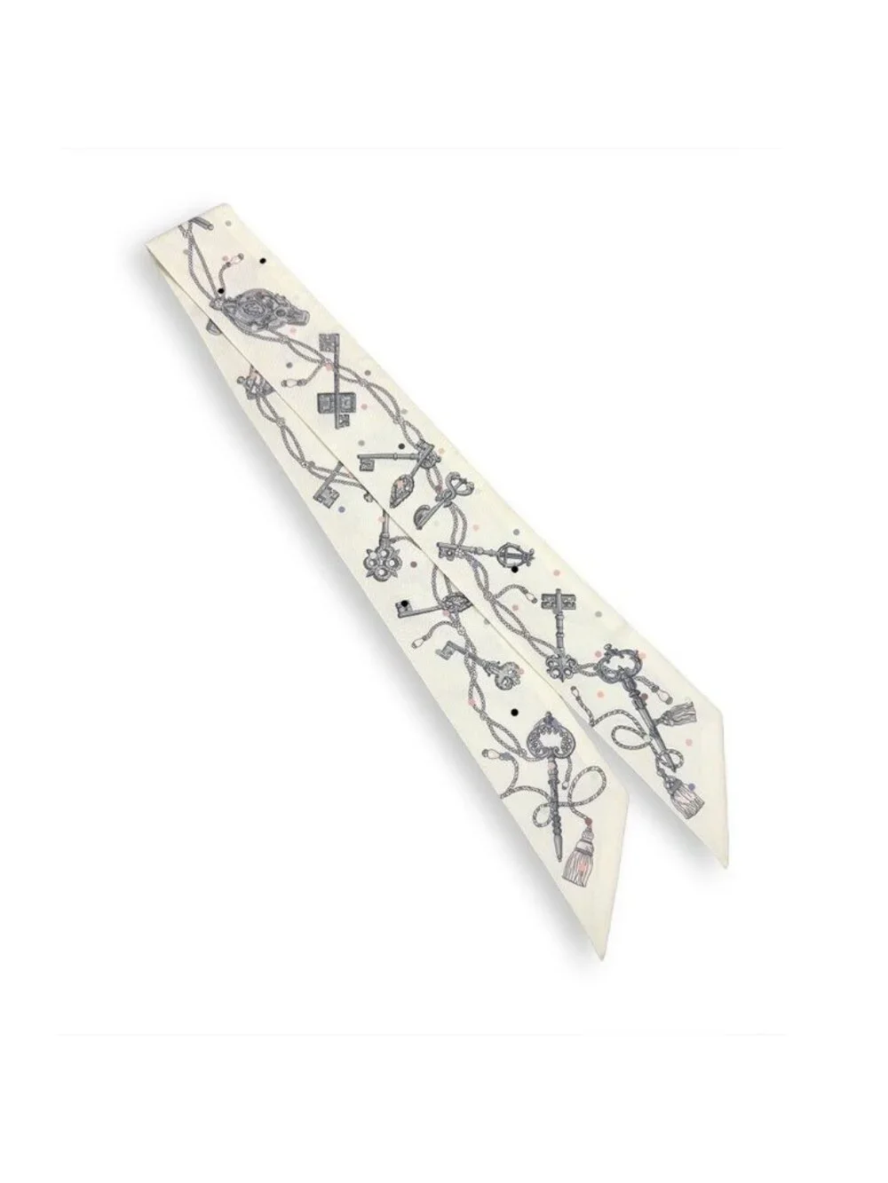 Hermes Cles a Pore Twill Scarf